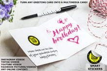 Load image into Gallery viewer, Smart Stickers (3 per pkg)