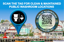 Load image into Gallery viewer, Lunenburg Public Washroom Map Sign
